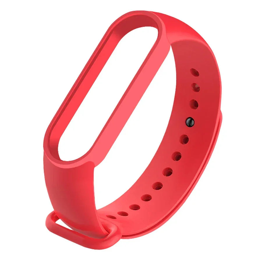 Colors Bracelet for Xiaomi Mi Band 7 6 5 Sport Strap Watch Silicone Wrist Strap For Xiaomi Mi band 5 6 Bracelet Miband 4 3 Strap