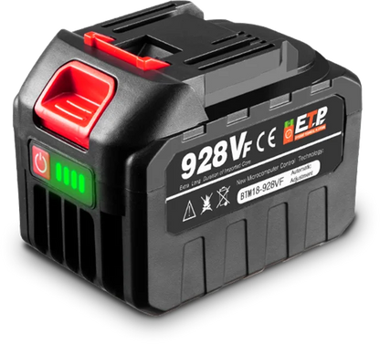 YOFIDRA 928VF 22500mAh Rechargeable Lithium Ion Battery 388VF 15000mAh 128VF Li-ion Battery For Electric Work Power Tool