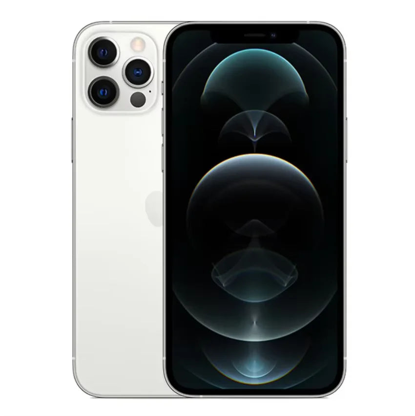 Unlocked iPhone 12 pro Max 6.7 Inch 128GB 256GB ROM A14 Bionic Chip iOS Original Apple 12pm Used Face ID Cellphone