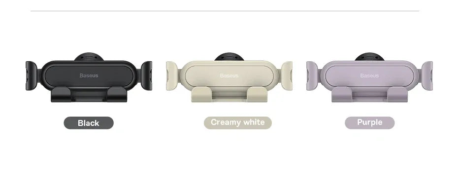 Baseus Car Phone Holder for Car Air Vent Mount Phone Holder Stand for iPhone Samsung Gravity Mobile Phone Holder Gps Flexible