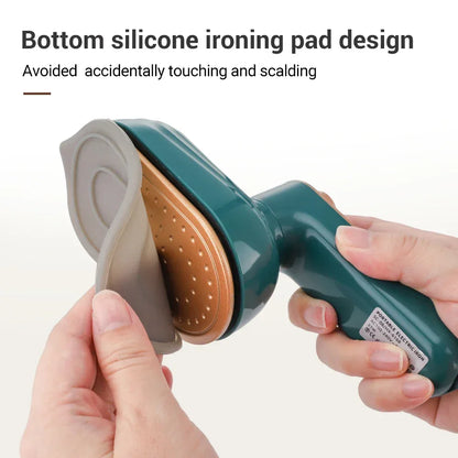 Portable Garment Steamer Rotating Steam Iron Mini Handheld Home Travelling For Clothes Ironing Wet & Dry Ironing Machine