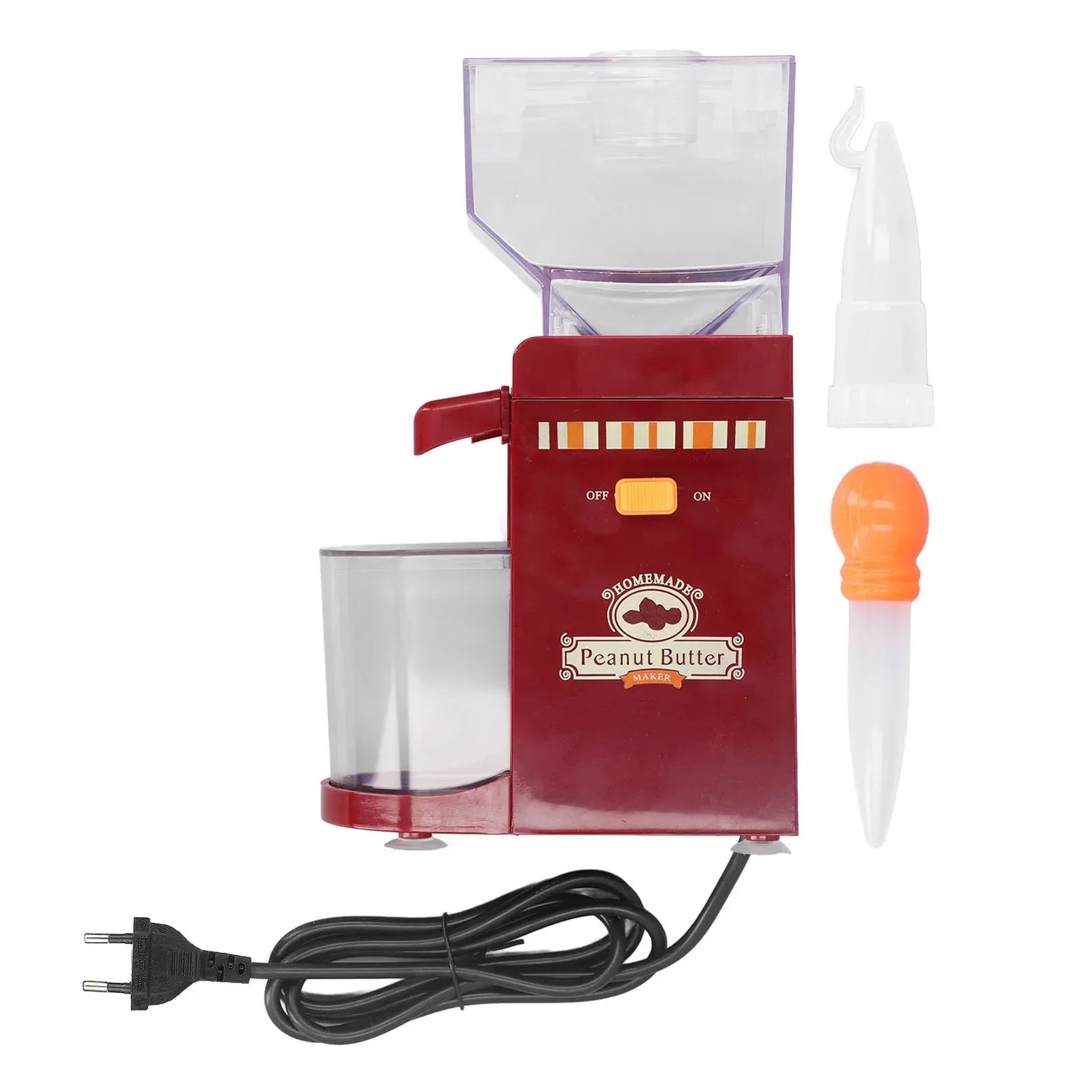 Peanut Butter Maker Home Electric Grain Grinder Anti Slip Sesame Sauce Mill Nut Butter Machine for Groundnut Almonds Cashews Haz