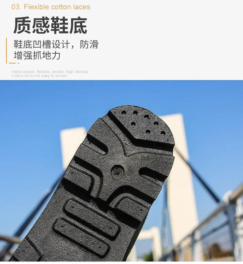 2024 Men's Fashion Canvas Shoes Spring and Autumn Outdoor Shoes Thick-soled High-top Shoes Cuff Shoes Fashion Sports Shoes