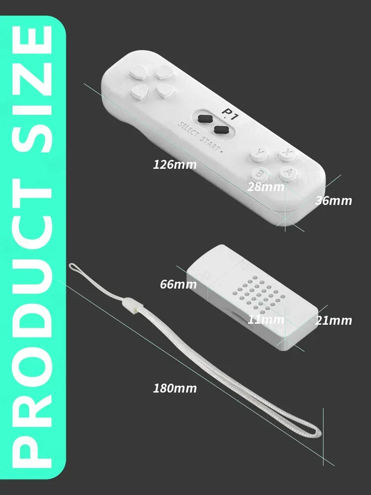 Retro Game  With 2.4G Wireless Controller 4k Classic Motion Sensing Game Console Video Game Built in 1000 NES Games