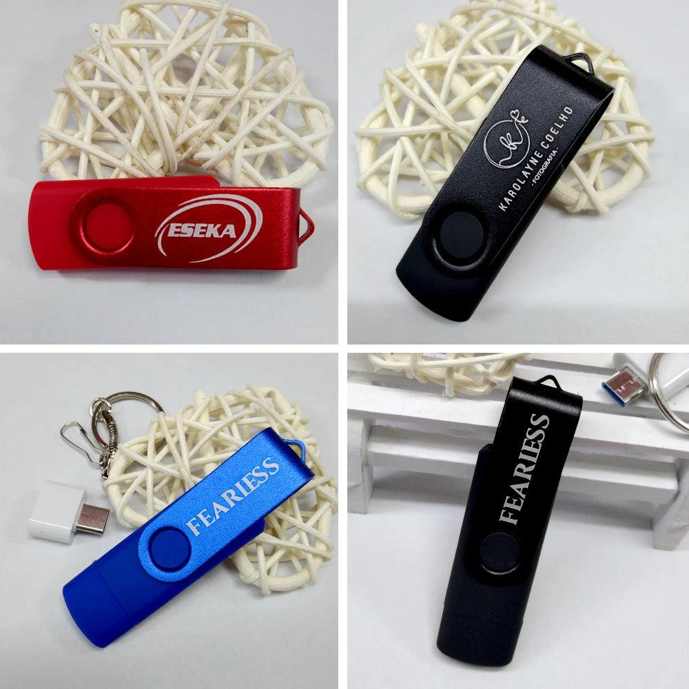 100PCS USB 2.0 Pendrive 128GB 64GB 32GB 16GB 8GB USB Flash Drive 4GB 2GB Free Laser Logo 2.0 USB Flash Drive Stick Best Gift