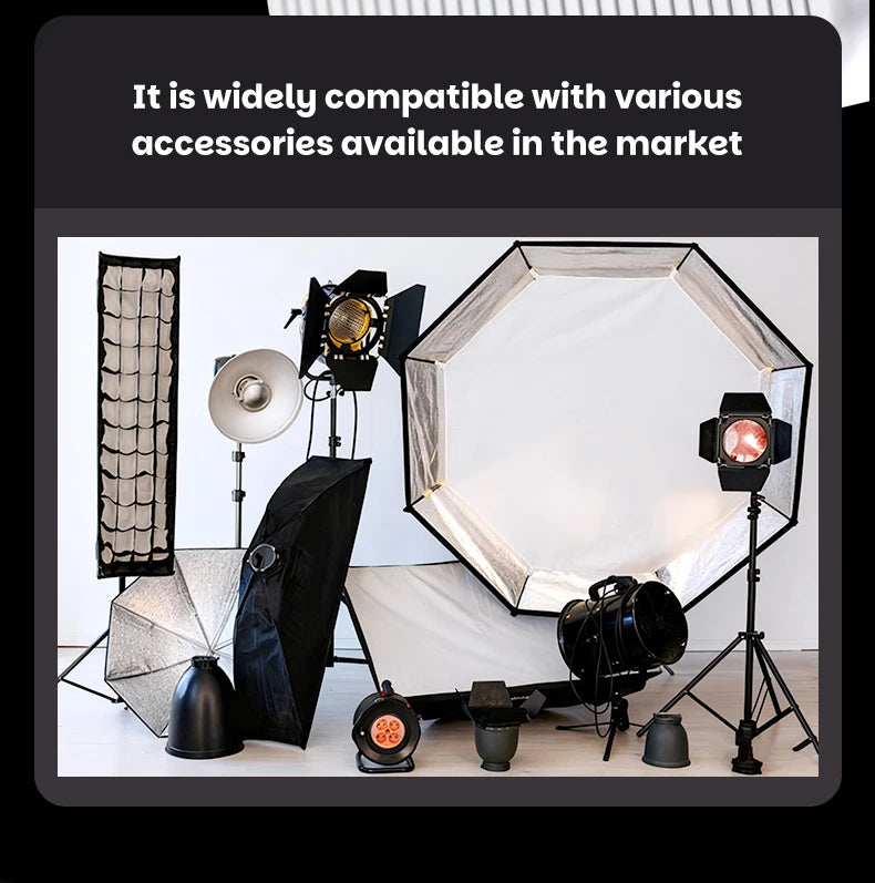 Miaotu RGB Photography Light G230W G330W Portable LED Video Lamp 2800K-6500K Studio Live Fill Light
