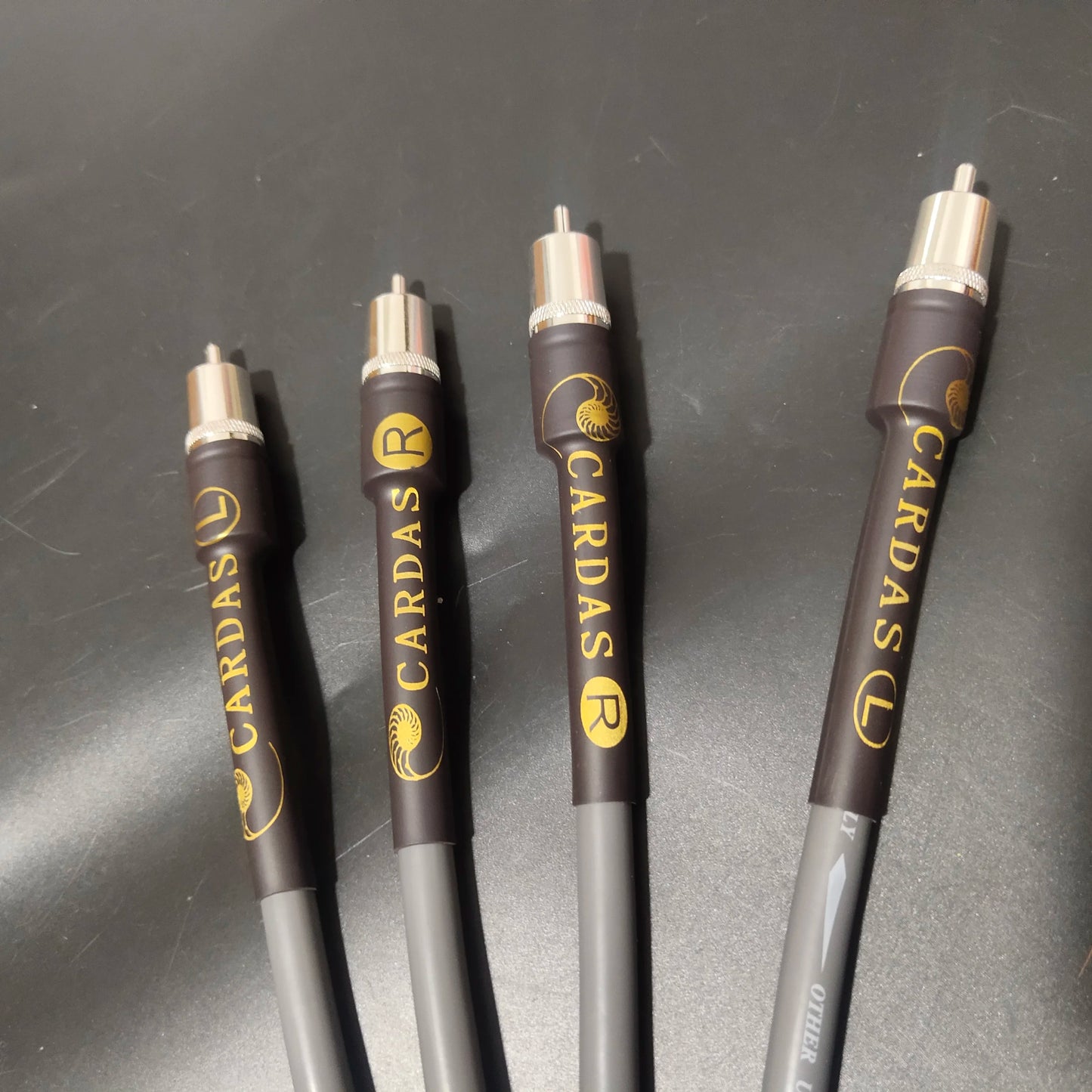 CARDAS TWINLNK IIC oxygen-free copper OFC audiophile RCA to RCA audio cable signal line with original silver plated RCA plug