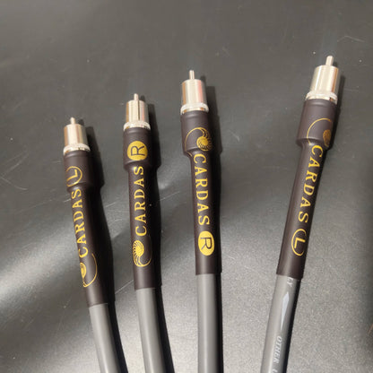 CARDAS TWINLNK IIC oxygen-free copper OFC audiophile RCA to RCA audio cable signal line with original silver plated RCA plug