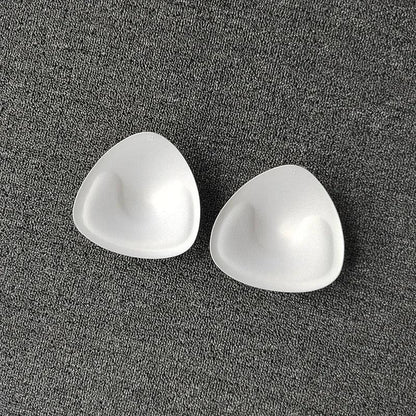 Invisible Triangle Sponge Push Up Bra Pads Women Sexy Inserts Underwear Sponge Swimsuit Bikini Breast Enhancers Chest Cup Pads