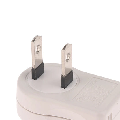 1Pcs US 2PIN 360 Angle Rotatable Power Socket Plug Adapter Foldable Travel Aadapters Power Converter Plug Electrical Socket