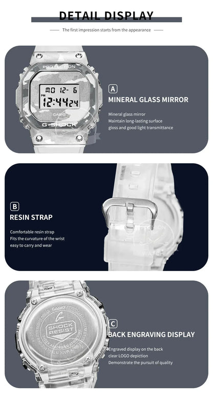 Casio watch for men top brand luxury suit quartz 200m waterproof sports military watch luminous clock classic style