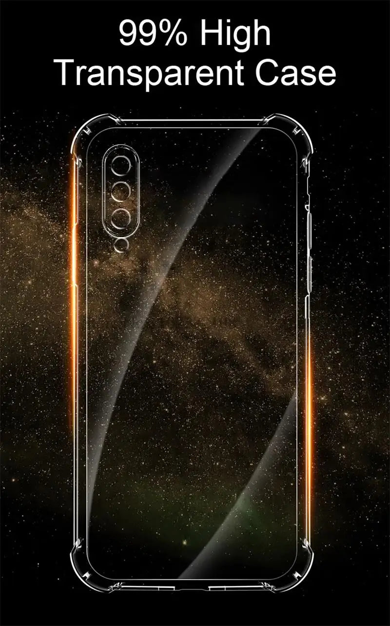 A50 A30S Case For Samsung Galaxy A50 Case Silicone Clear Transparent Case For Samsung A30s Phone Case A 50 30s A505F A307F Cover