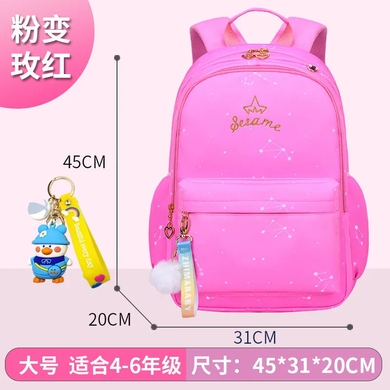 waterproof Children School Bag for Girls Primary princess school backpack Orthopedic Backpacks schoolbag kids Mochila Infantil