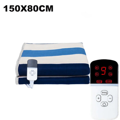 Smart Timer Switch Thicker Electric Blanket Heated Blanket Electric Blanket Double Single Manta  Electric Mat Body Warmer Heater