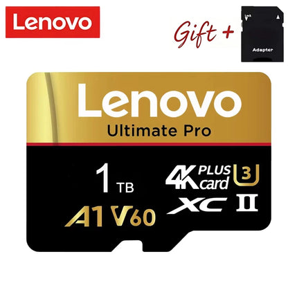 Lenovo High Endurance Memory Card Micro TF SD SD Cards TF Cards 256GB 1TB 32GB HD A1 Device for Tablet / Camera / Smartphone