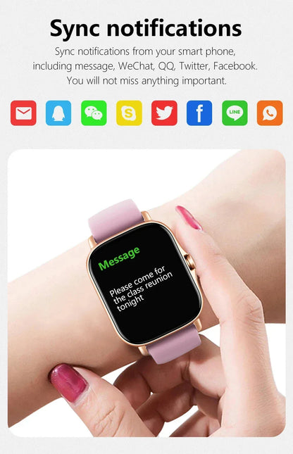 2025New Upgrad Smart Watch For Men Women 1.83Inch Full Touch Display BT Call Sports Monitoring SmartWatch For Android&IOS Phone