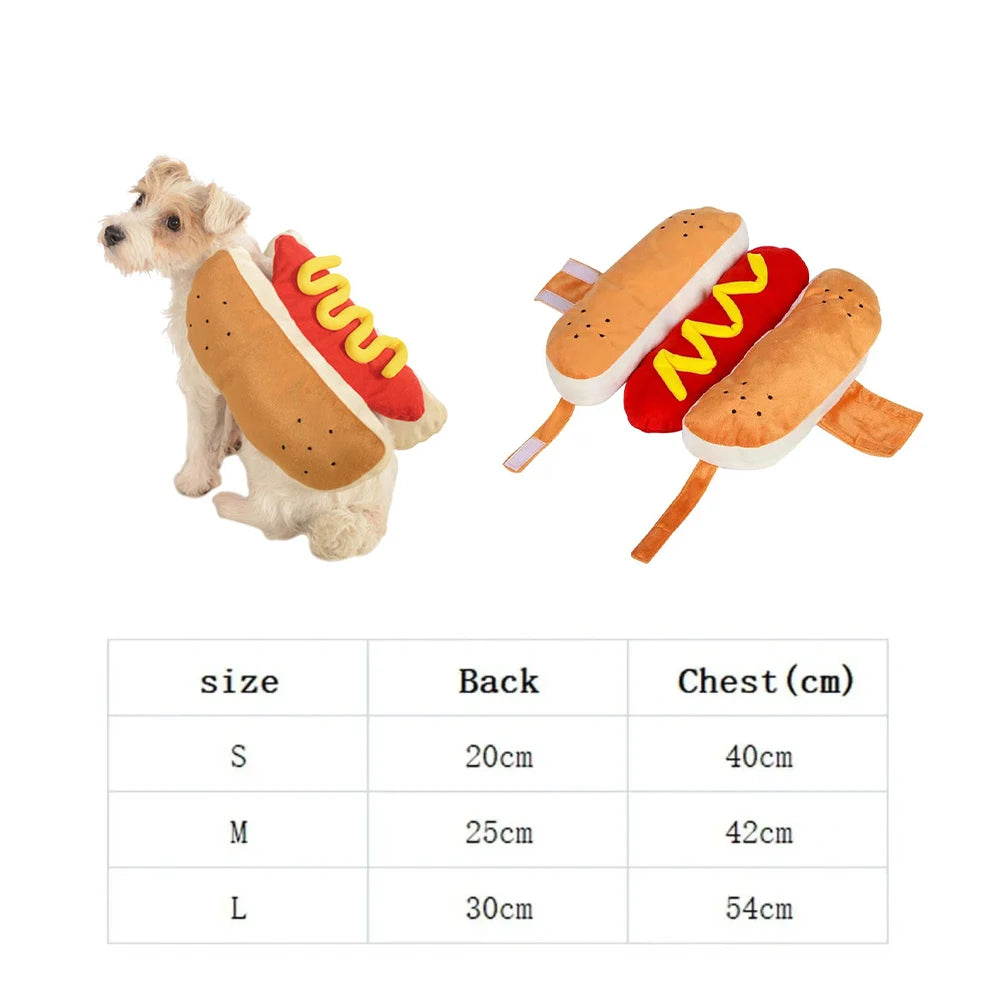 Funny Holiday Dog and Cat Pet Costumes Adjustable Clothes Pet Costume Cosplay Cute Dachshund Party Costumes