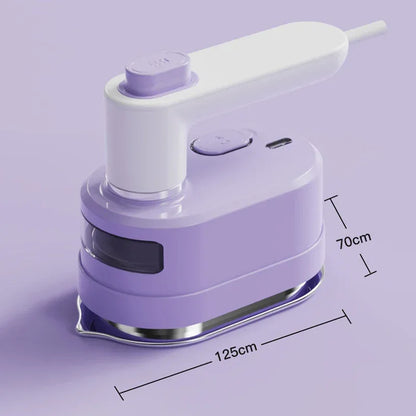 Portable Foldable Steam Iron 1000W Household Travel Dry and Wet Dual Mode Electric Iron Sterilizing Steam Clothing Cleaner