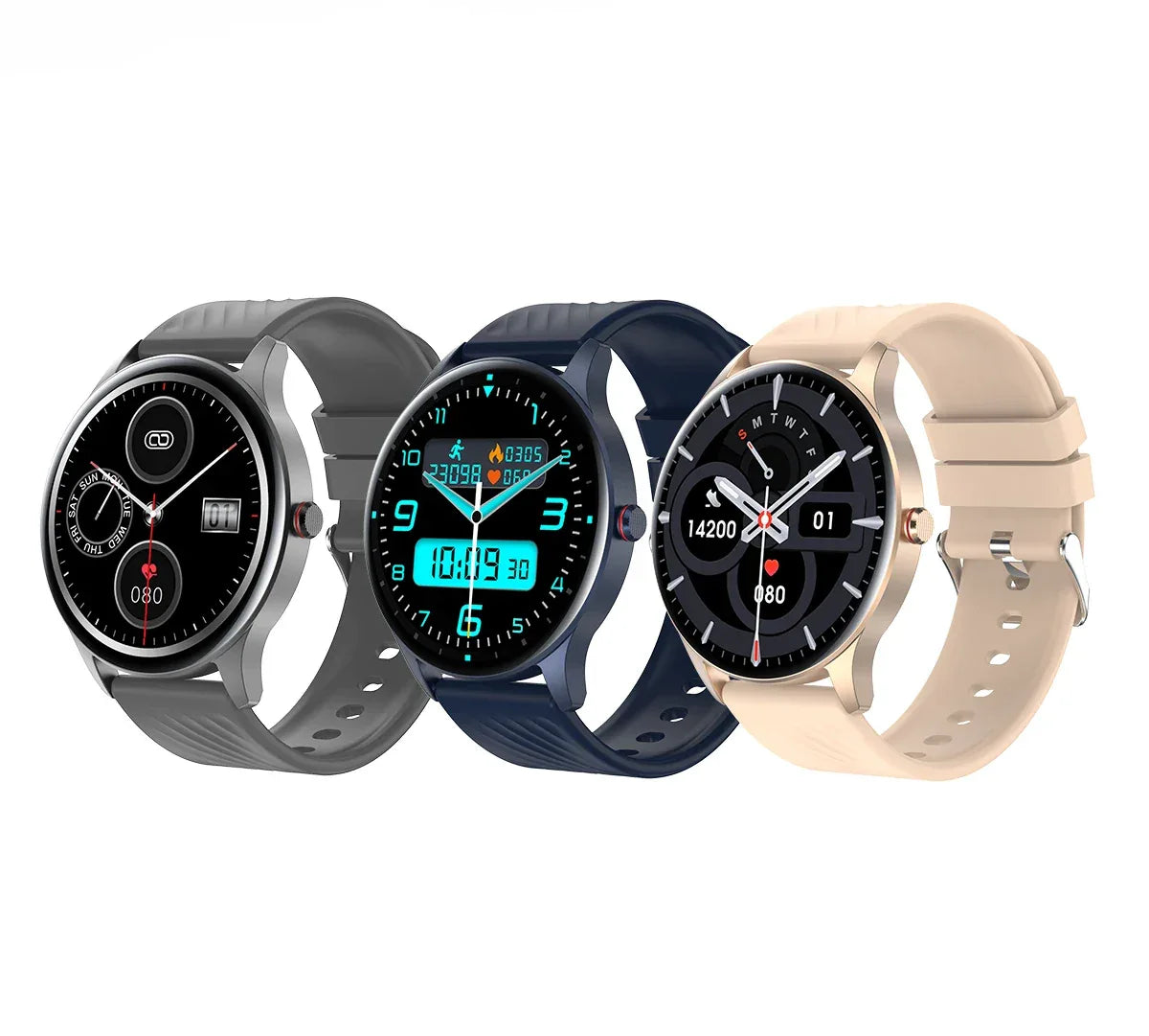 New Health Smart Watch ECG Heart Rate Blood Oxygen Blood Pressure Monitoring Bluetooth Call GPS Movement Trajectory Smartwatches