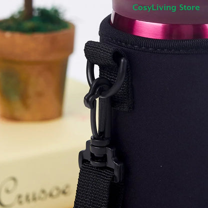 Outdoor Cup Cover Convenient Water Bottle Case 2 In 1 Portable Water Bottle Bag Outdoor Travel Thermos Cup Cover