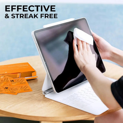 K&F Concept 50 120 PCS Cleaning Wipes Individually Wrapped Anti Fog Wipe Suitable Camera Lenses Eyeglasses Tablets Mobile Screen