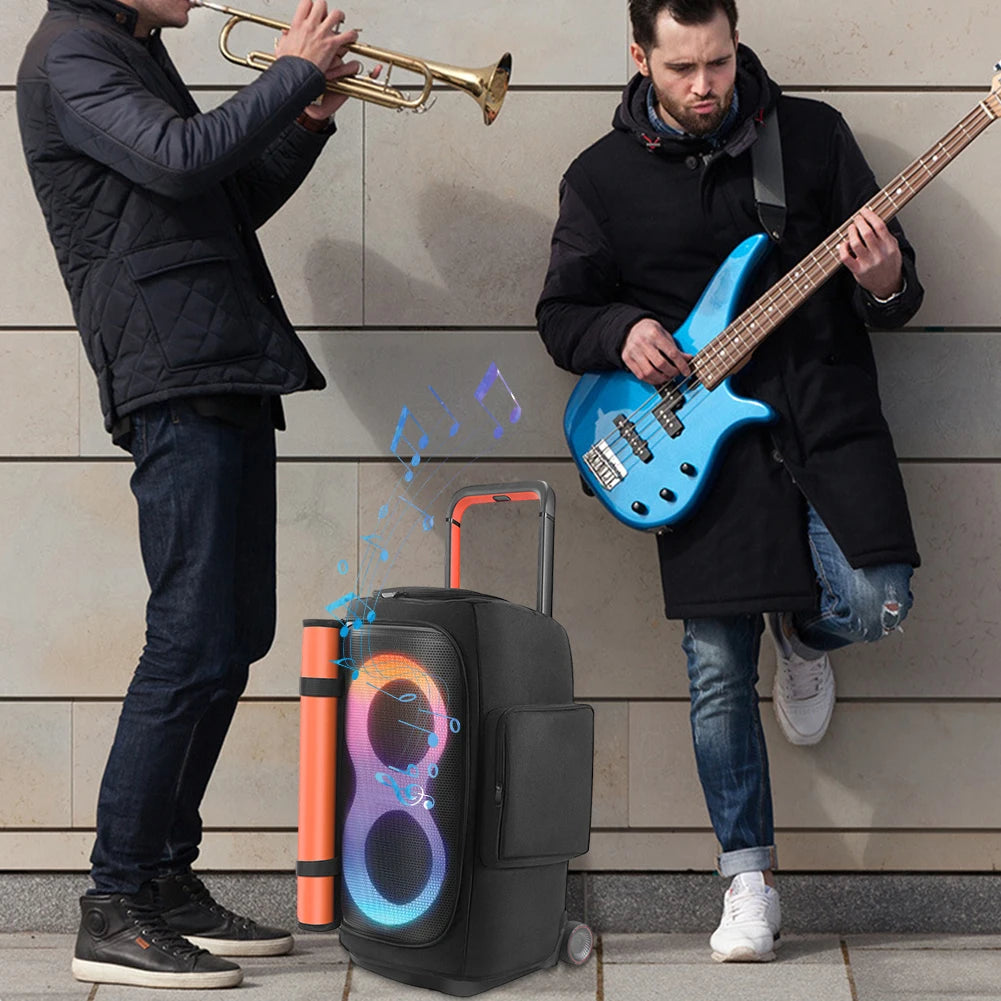 For JBL PARTYBOX 520 Carrying Cover Waterproof Speaker Protective Cover Double-Sided Speaker Storage Bag for JBL PARTYBOX 520