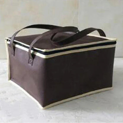 High-capacity Non-Woven Thermal Lunch Bag Insulation Food Package Portable Camping Picnic Pack Bags Cooler Drink Carrier