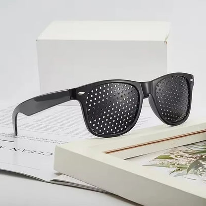 Wearable Anti-fatigue Vision Care  Corrective Glasses Improve Stenopeic Pinhole Pin Hole Glasses Eye Protection For Men Women