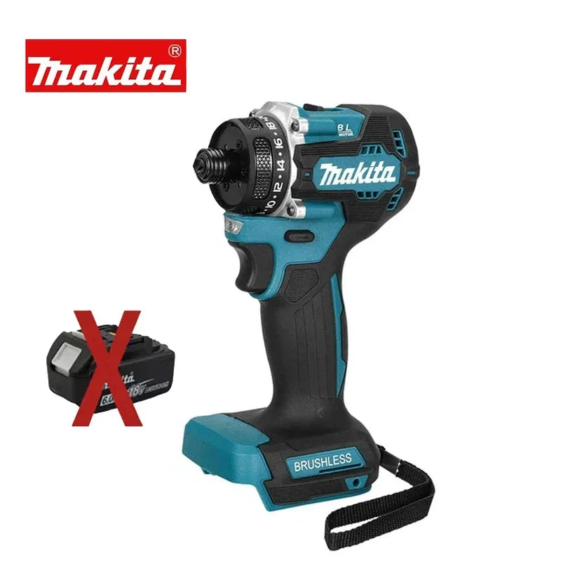 Makita 4000RPM Brushless Electric Screwdriver 3800IPM 180Nm Electric Drill Impact Driver Wood/Bolt/T-Mode For 18V Battery