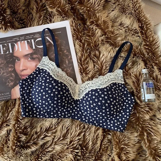 Spitzen-BH Ungepolstert Gr. M-XXL, Desire Romantisch Push Up Büstenhalter für Damen, Leichter Sexy Support Alltagsträger MOYISU