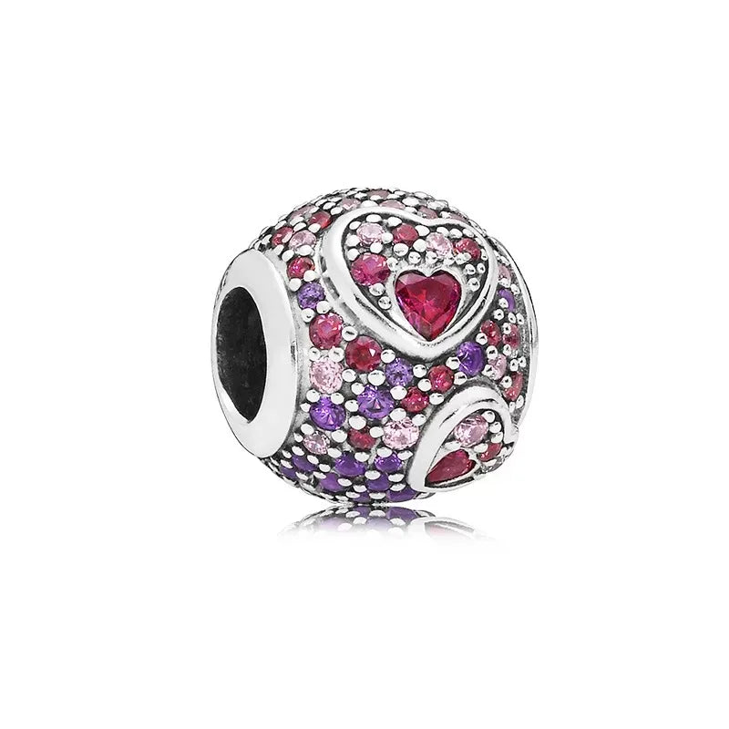 The New 925 Sterling Silver Charm Mother's Day Queen Crown Gift Box Fits Women Jewelry With Original Bracelet Accessories