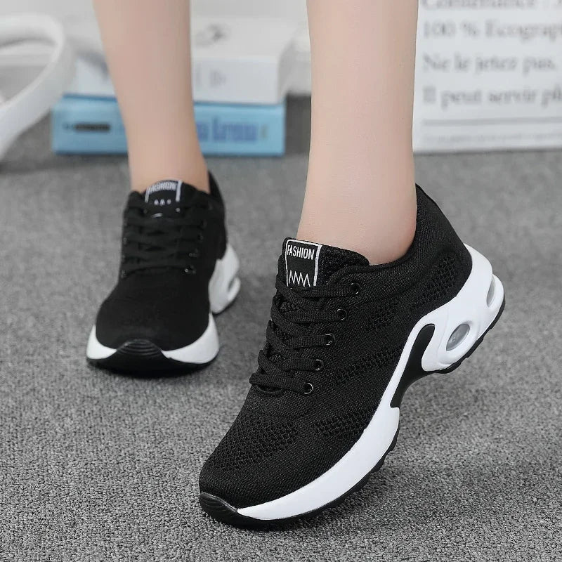 MAEDEF New Fashion Ladies Casual Shoes Summer Light Mesh Breathable Shoes Women's Sports Shoes Outdoor Anti-slip Training Shoes