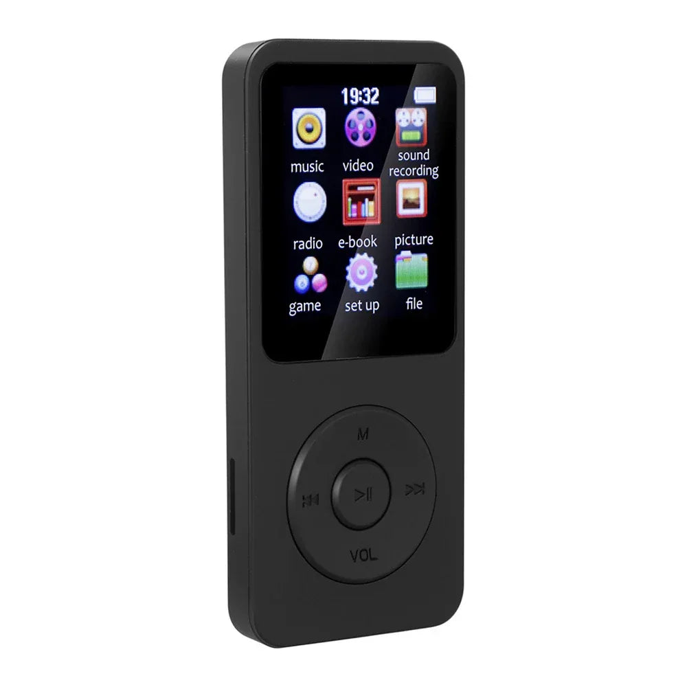 MP3 Player Outdoor Sports Fitness Mini Mp4/mp3 Support Bluetooth Lossless Hifi Music Player FM Radio Recorder Sport 128GB