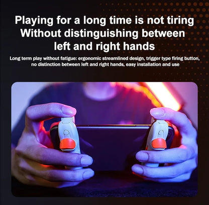 M1 Mobile Game Trigger Frequency Conversion Dual Firepower Shooting Gaming Vibration Button for PUBG Gamepad Joystick Controller