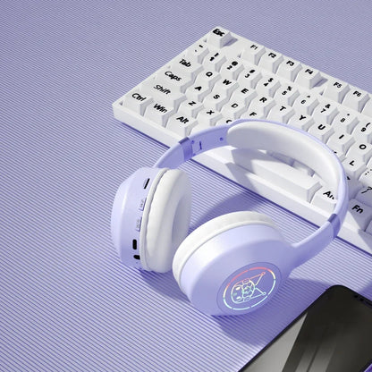 Sanrio Kuromi Bluetooth Headphones Cute My Melody Wireless Earphones Stereo Sound Noise Reduction Earbuds Anime Cartoon Gifts