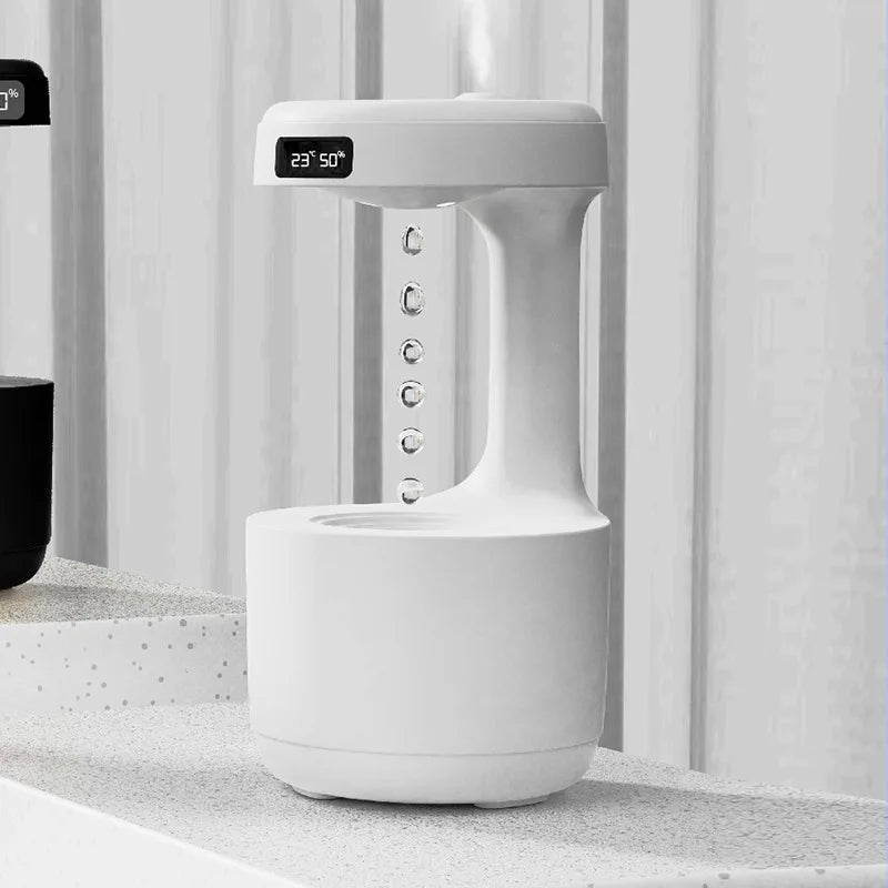 Anti-Gravity Humidifier New Ultrasonic Humidifier with Dual Power-Off Protection Large Capacity Air Humidifierw for Home/Office
