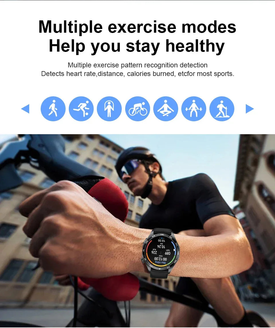 2025 Smart Watch Men Watch 4 Pro+ 1.50 Inch HD Screen Bluetooth Call ECG Heart Rate Health Monitoring Smartwatch For Android IOS