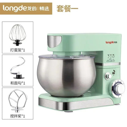Small Household Chef Machine. Whip Cream Stirring. Multi-Function Dough Mixing. Cake Mixer. Stand Mixer.