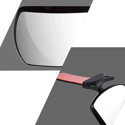 Auto Observing Back Seat Auxiliary Mirror Rotating Baby Car Rearview Baby Monitor Car Safety View Back Seat Mirror Car Interior