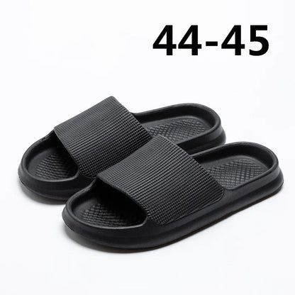 Youpin Thick Platform Women Bathroom Home Slippers Cloud Slippers Soft Sole EVA Indoor Slides Sandals Summer Non-slip Mi