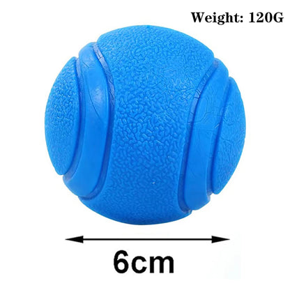 Pet Solid Elastic Toy Ball Cat/Dog Toy Ball 5/6/7CM Rubber Bite Resistant Dog Outdoor Training Tool Pet Teeth Cleaning Supplies