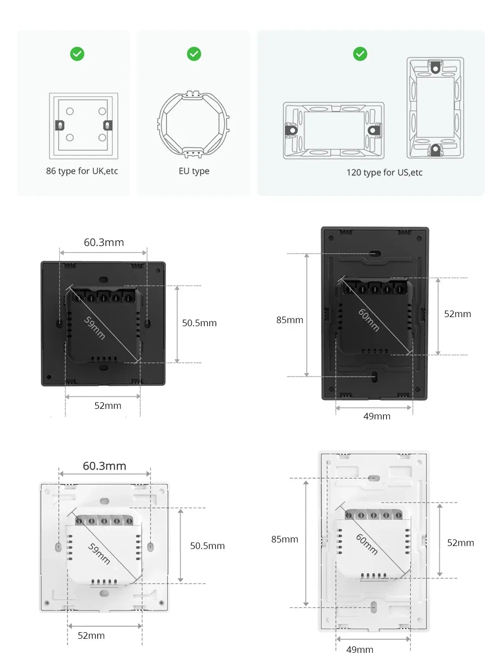 SONOFF NSPanel Smart Scene Wall Switch EU/US Integrated HMI Panel Home Automation Thermostat Smart HomeWorks with Alexa Alice