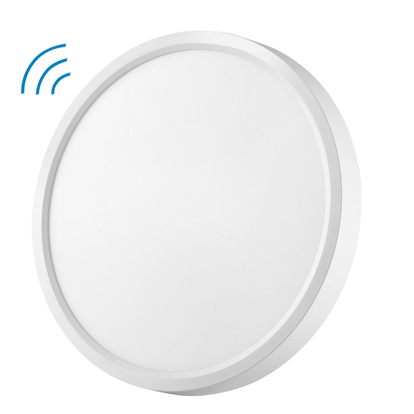 Oeegoo 24W LED Ceiling Light with Radar Motion Sensor, 2400 LM LED Lamp with Motion Sensor Indoor Round, 4000K, φ30CM