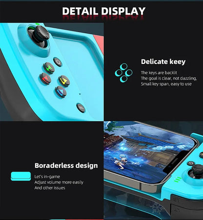 D3 Wireless Bluetooth Stretchable Gamepad For Mobile Phone Android IOS Devices Retractable Joystick for PC Video Game Controller