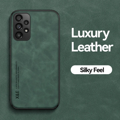 Hidden Iron Plate Magnetic Frosted Leather Phone Case For Xiaomi 17 Pro Max 15T 15 14 14T 13 13T 12 12T 11 11T Pro Back Cover