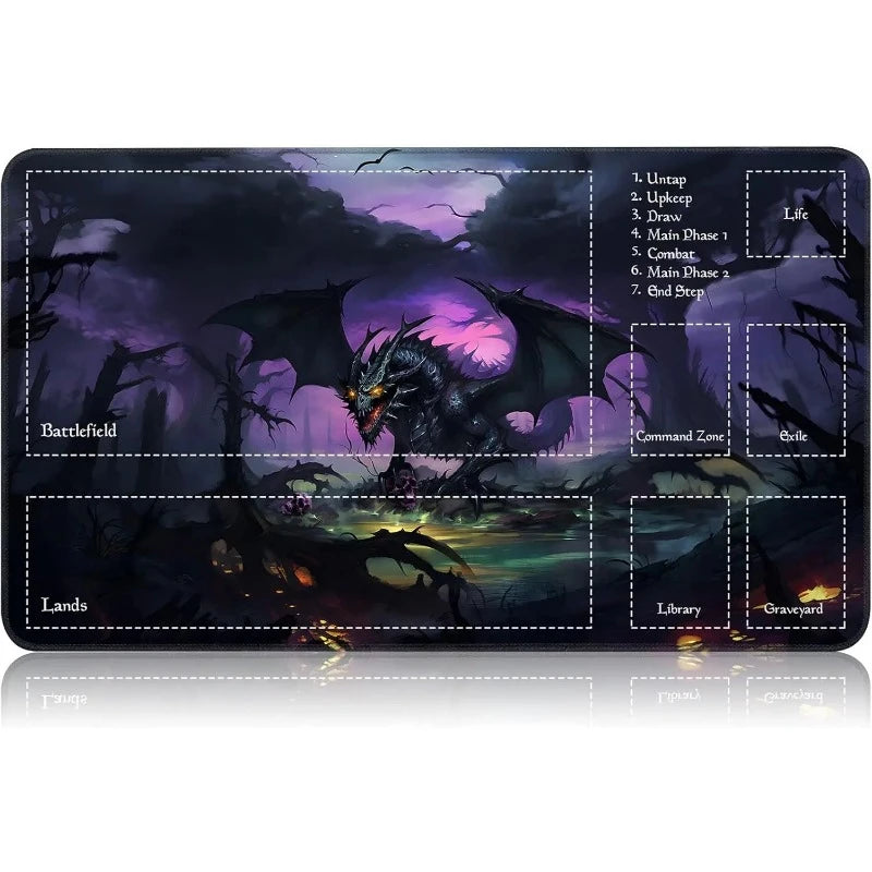 Mouse pad  Board Game TCG MTG Playmat Table Mat Game Size 60X35 CM Mousepad Compatible for card game CCG