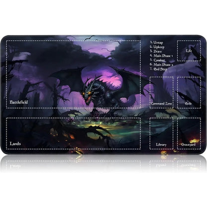 Mouse pad  Board Game TCG MTG Playmat Table Mat Game Size 60X35 CM Mousepad Compatible for card game CCG