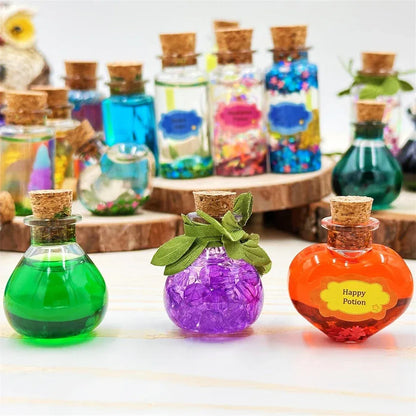 Fairy Magic Potions Kit Kids DIY Witch Glowing Spell Potion DIY Handmade Toys Science Experiments Kids Craft Kit Educational Toy