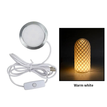 16 Color RGB Light Kit For Bambu Lab Led Lamp Kit Adjustable Color Led Light Parts Hardware DIY Model Light with Remote Control