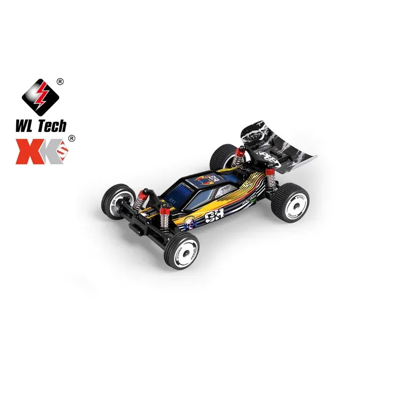 Wltoys 244016 Remote-Controlled High-Speed 1:24 Electric Competitive High-Speed Remote-Controlled Toy Car Rc Model Christmas Toy